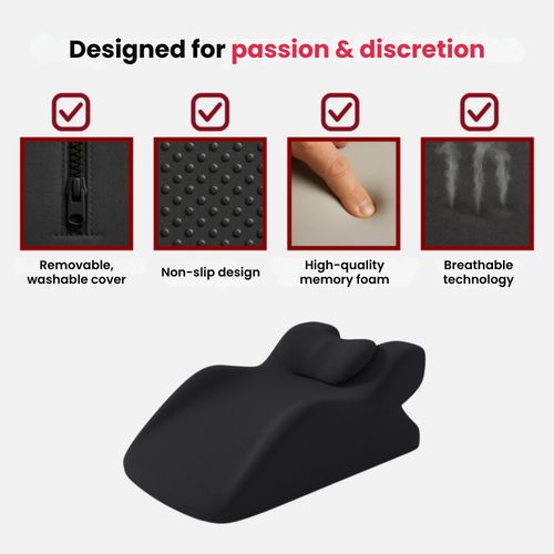 完璧な姿勢のためのエルゴノミックなインティメイトクッション 